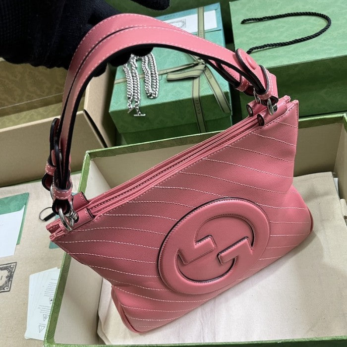 Gucci Blondie small tote bag pink ý751518