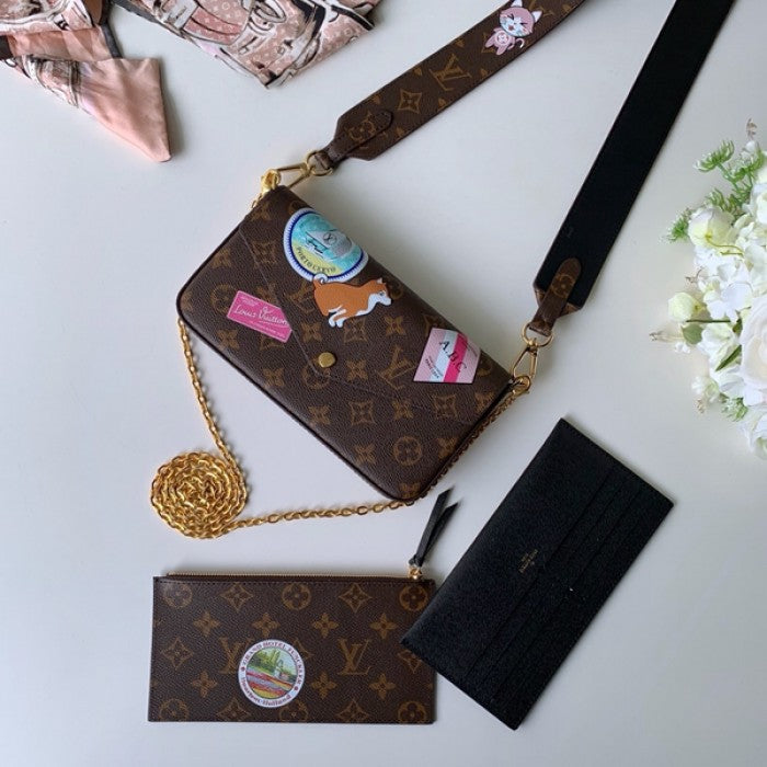 LV Pochette Felicie Monogram canvas bag M61276