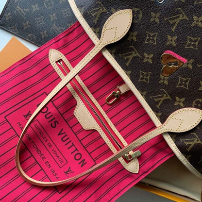 LV Neverfull MM Monogram canvas bag M44364