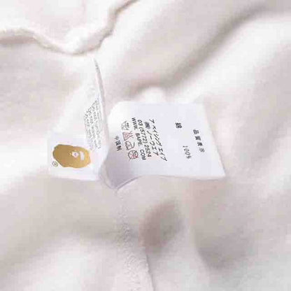 Bape Sta Wide Hoodies White