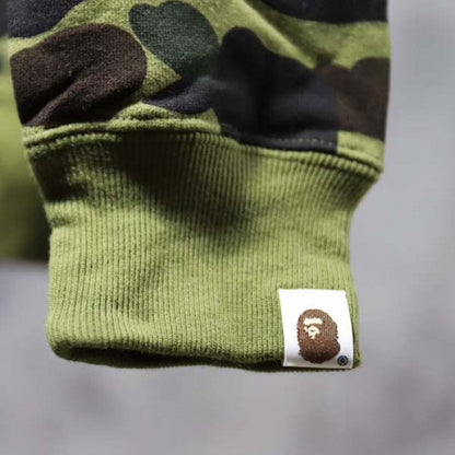 Bape Shark Full Zip Hoodie Camo