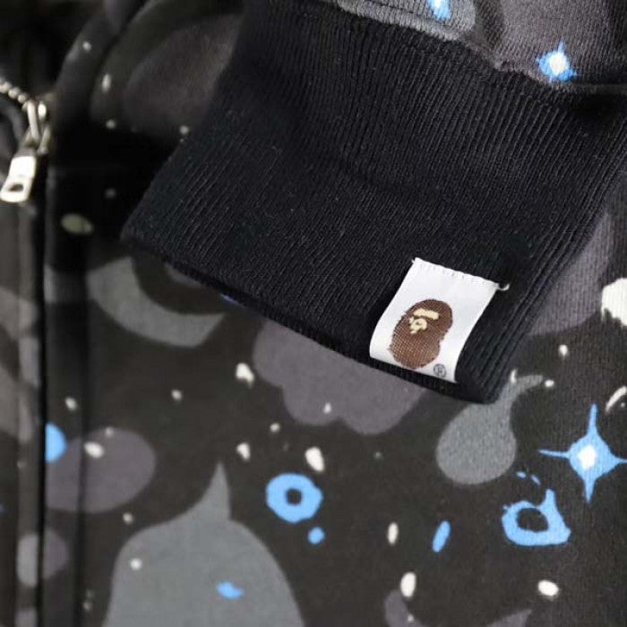 Bape Shark Full Zip Hoodie Black