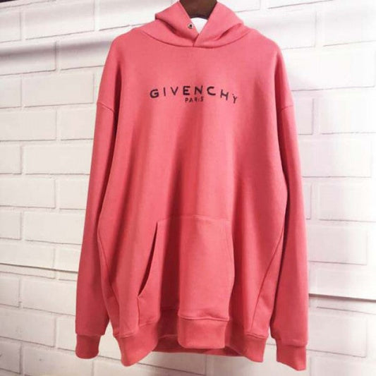 Blurred Givenchy Paris Hoodies Pink