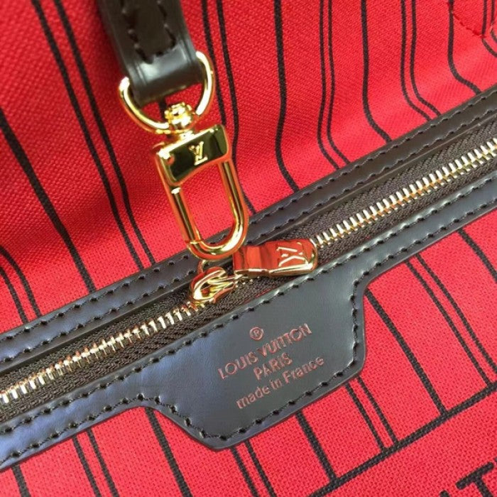 LV Damier Ebene Neverfull MM N41358