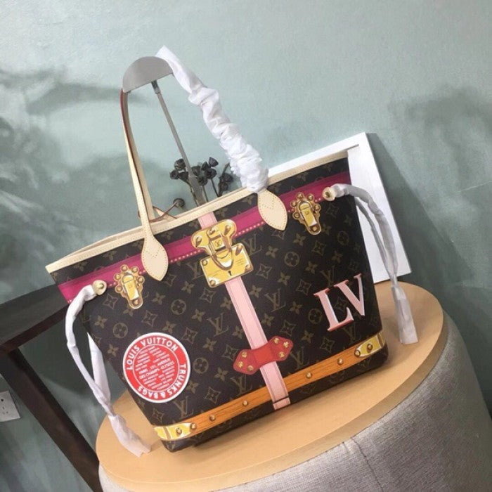 LV Monogram Canvas Neverfull MM M41390