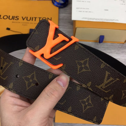 LV monogram canvas shape 40mm belt MP216Q