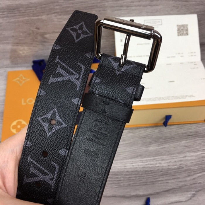 LV Monogram Eclipse Signature Chain 35MM Belt M0179T