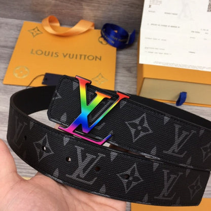 LV Taiga Leather Initiales 40MM Reversible Belt MP130T