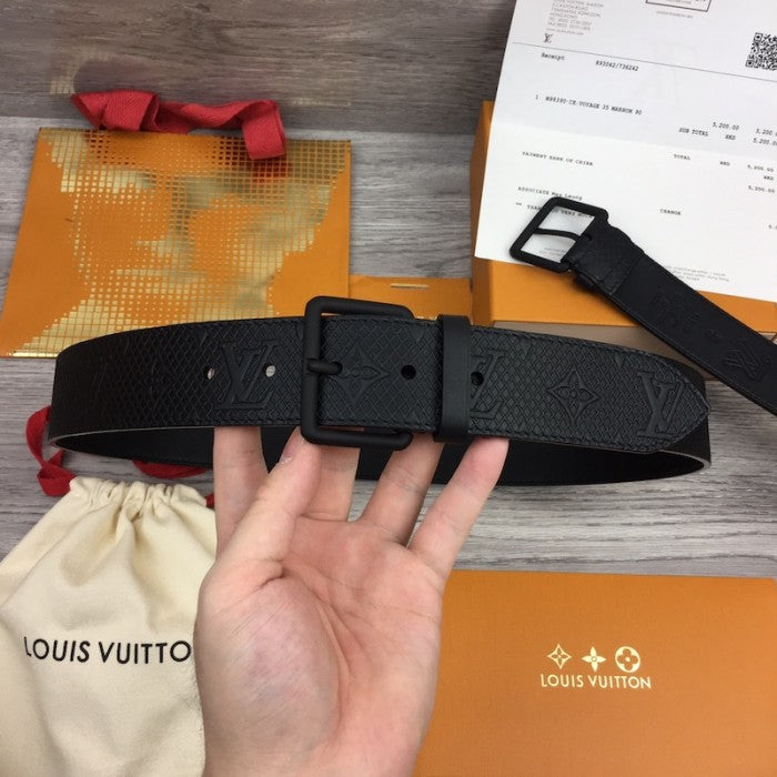 Louis Vuitton Speaker 40mm Belt Black M0615U