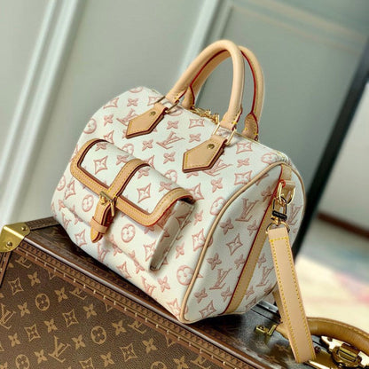 Louis Vuitton Monogram coated canvas Speedy Bandouliere 25 M20919