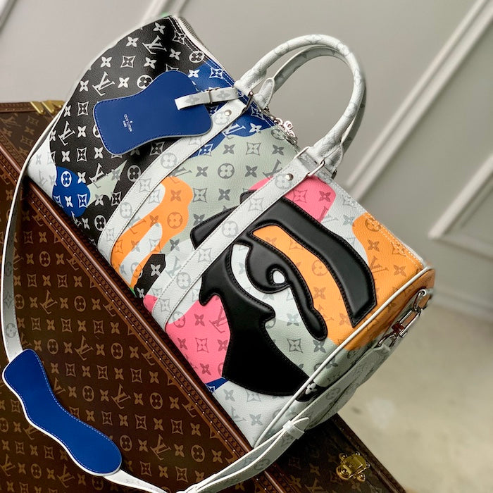 Louis Vuitton Monogram Multicolor Keepall Bandoulière 45 M23160