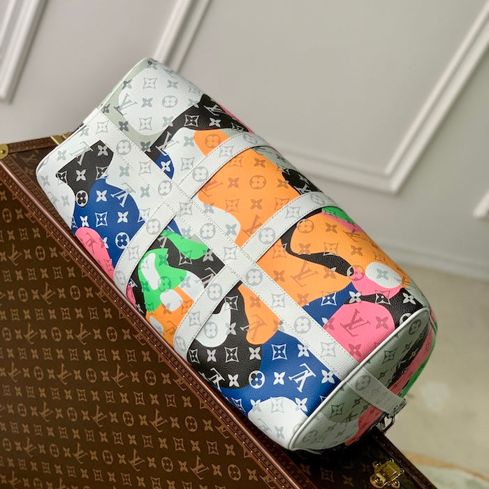 Louis Vuitton Monogram Multicolor Keepall Bandoulière 45 M23160