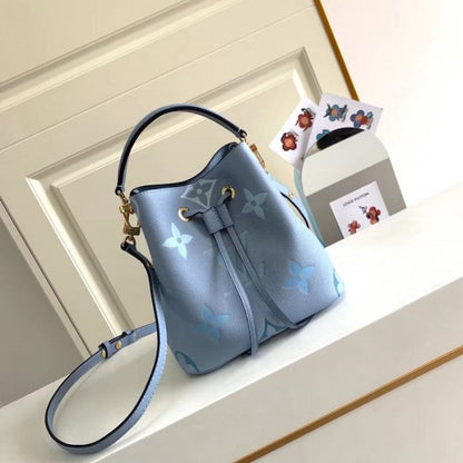 LV Monogram Empreinte NéoNoé BB Bucket Bag M45709