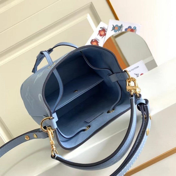 LV Monogram Empreinte NéoNoé BB Bucket Bag M45709