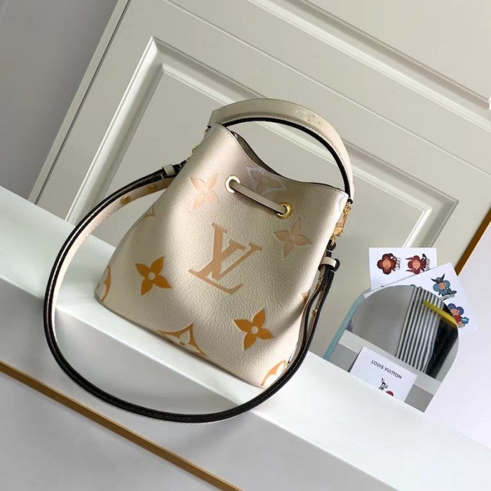 LV Monogram Empreinte NéoNoé BB Bucket Bag M45716