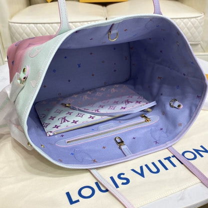 Louis Vuitton Neverfull MM Tote Bag LV M46077