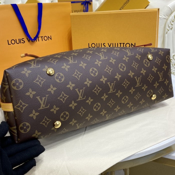 Louis Vuitton Monogram Canvas CarryAll MM Handbag M46197