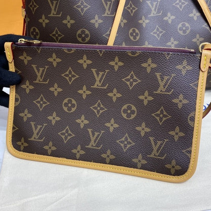 Louis Vuitton Monogram Canvas CarryAll MM Handbag M46197