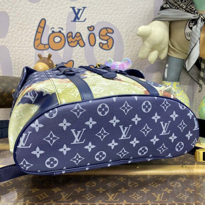 Louis Vuitton Monogram Bleach Canvas Christopher MM M46805