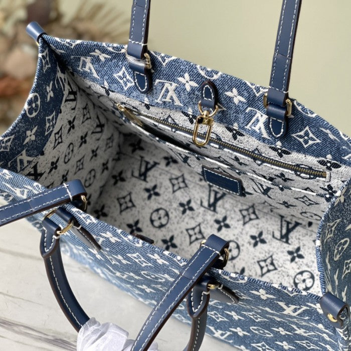 Louis Vuitton Monogram Denim OnTheGo MM M59608