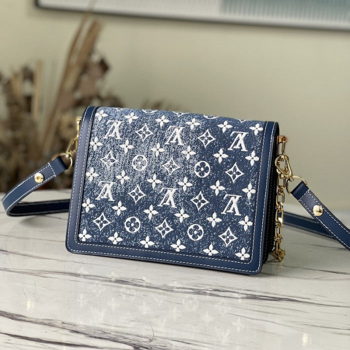 Louis Vuitton Monogram Denim Dauphine MM M59631