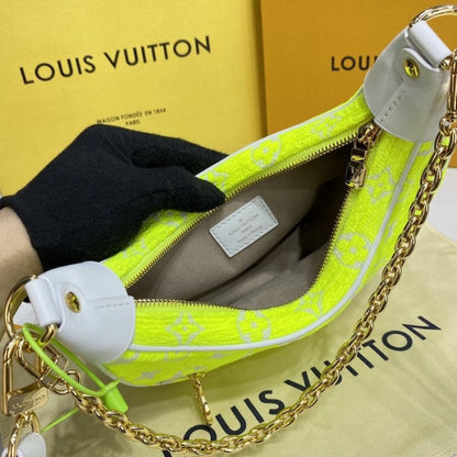 Louis Vuitton Monogram Velvet Loop Bag LV M81484