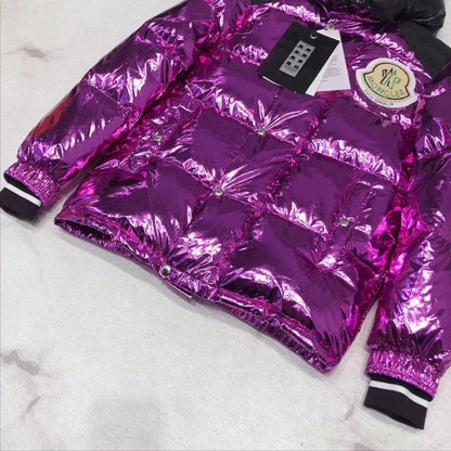 Mon Palm Angels Tim Down Jacket Fuchsia