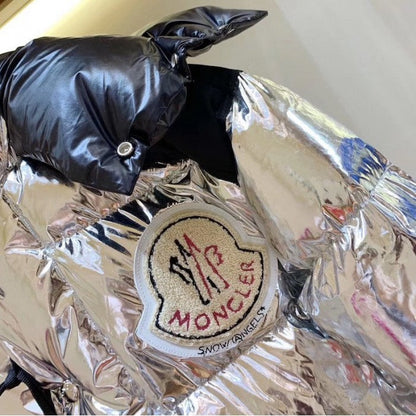 Mon Palm Angels Tim Down Jacket Silver