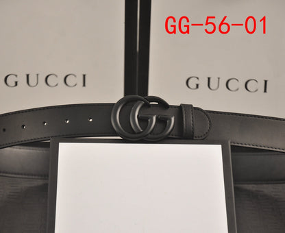 New Gucci GG Supreme Belt with G buckle men women