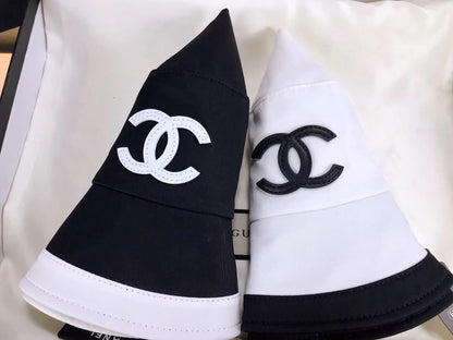 Chanel Womens Mens Buckets Hat Adjustable