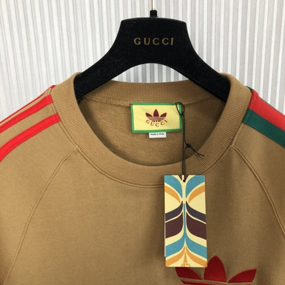 adidas x Gucci cotton jersey sweatshirt أ½691638