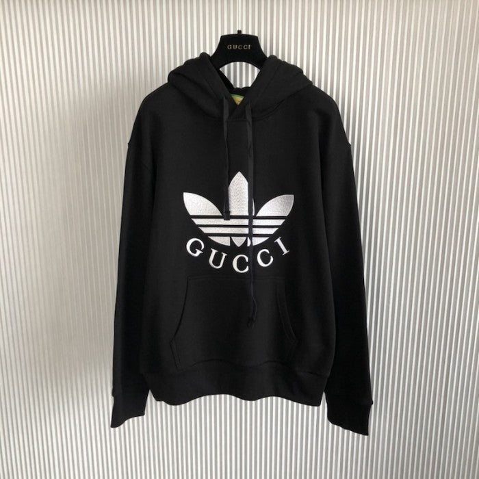 adidas x Gucci sweatshirt أ½702607 Black