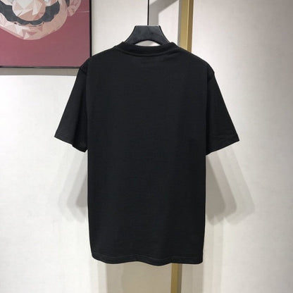 Air Dior Cotton T shirt Air Jordan x Dior Tee Black