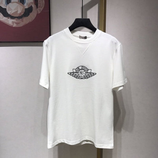 Air Dior Cotton T shirt Air Jordan x Dior Tee White