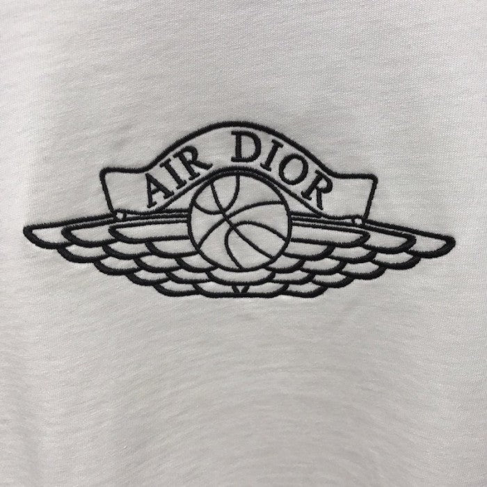 Air Dior Cotton T shirt Air Jordan x Dior Tee White