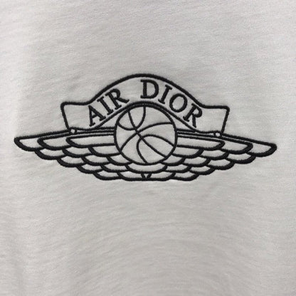 Air Dior Cotton T shirt Air Jordan x Dior Tee White