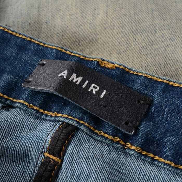 Amiri Embroidered AMIRI Jean Indigo