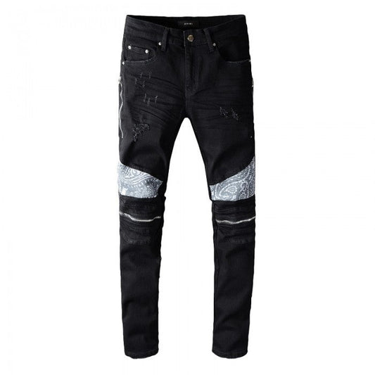 Amiri Bandana Mx2 Jean Black