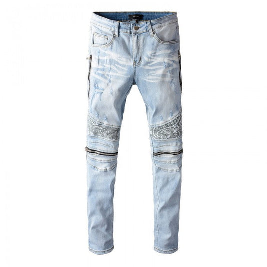 Amiri Bandana Mx2 Jean Light Indigo