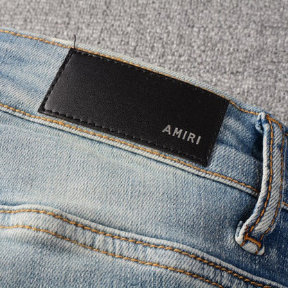 Amiri Bandana Star Jean Clay Indigo