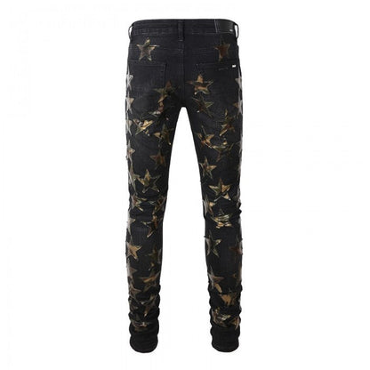 Amiri Chemist Jean Aged Black