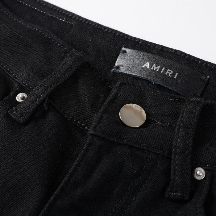 Amiri Tie Dye Jean Black