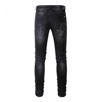 Amiri Ultra Suede Mx1 Jean Aged Black