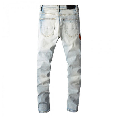 Amiri Wild Ones Patch Jeans Indigo