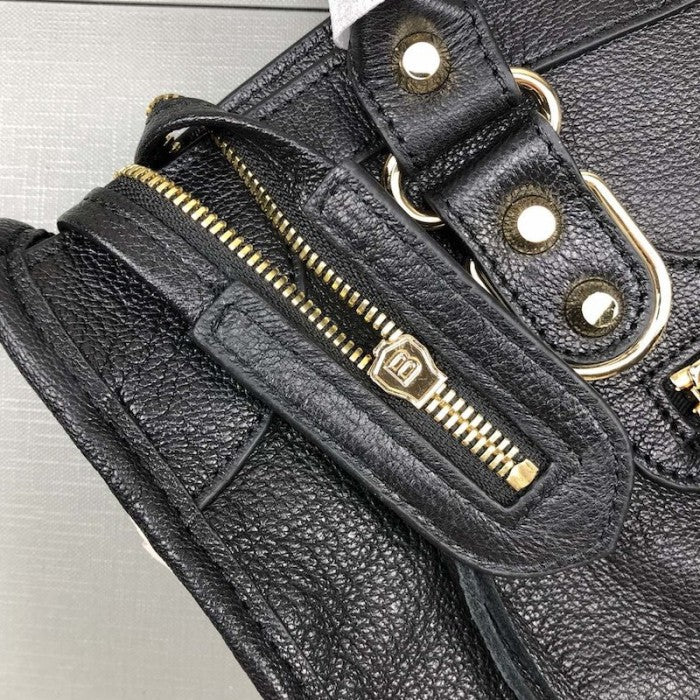 Balenciaga Classic City Shoulder Bag Black/Gold