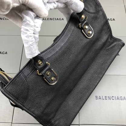 Balenciaga Classic City Shoulder Bag Black/Gold