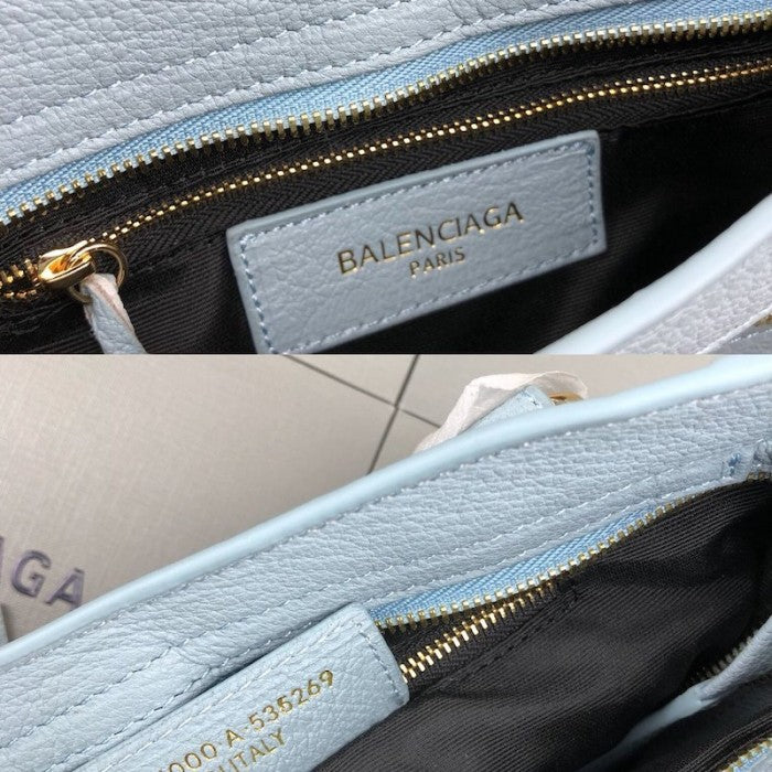 Balenciaga Classic City Shoulder Bag Light Blue