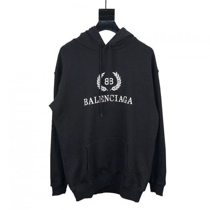 Balenciaga BB Balenciaga printed hoodies Black