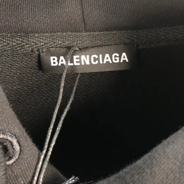 Balenciaga BB Balenciaga printed hoodies Black