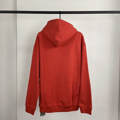 Balenciaga BB Balenciaga printed hoodies Red